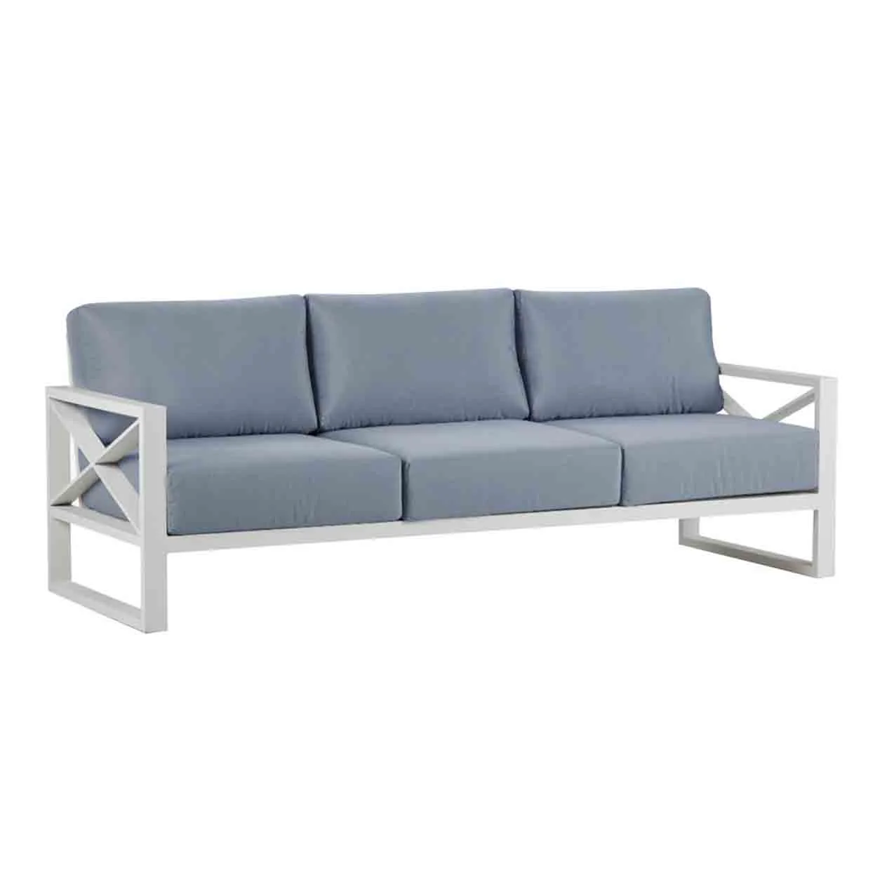Linear 3 Seater Outdoor Aluminium Lounge - Image 4