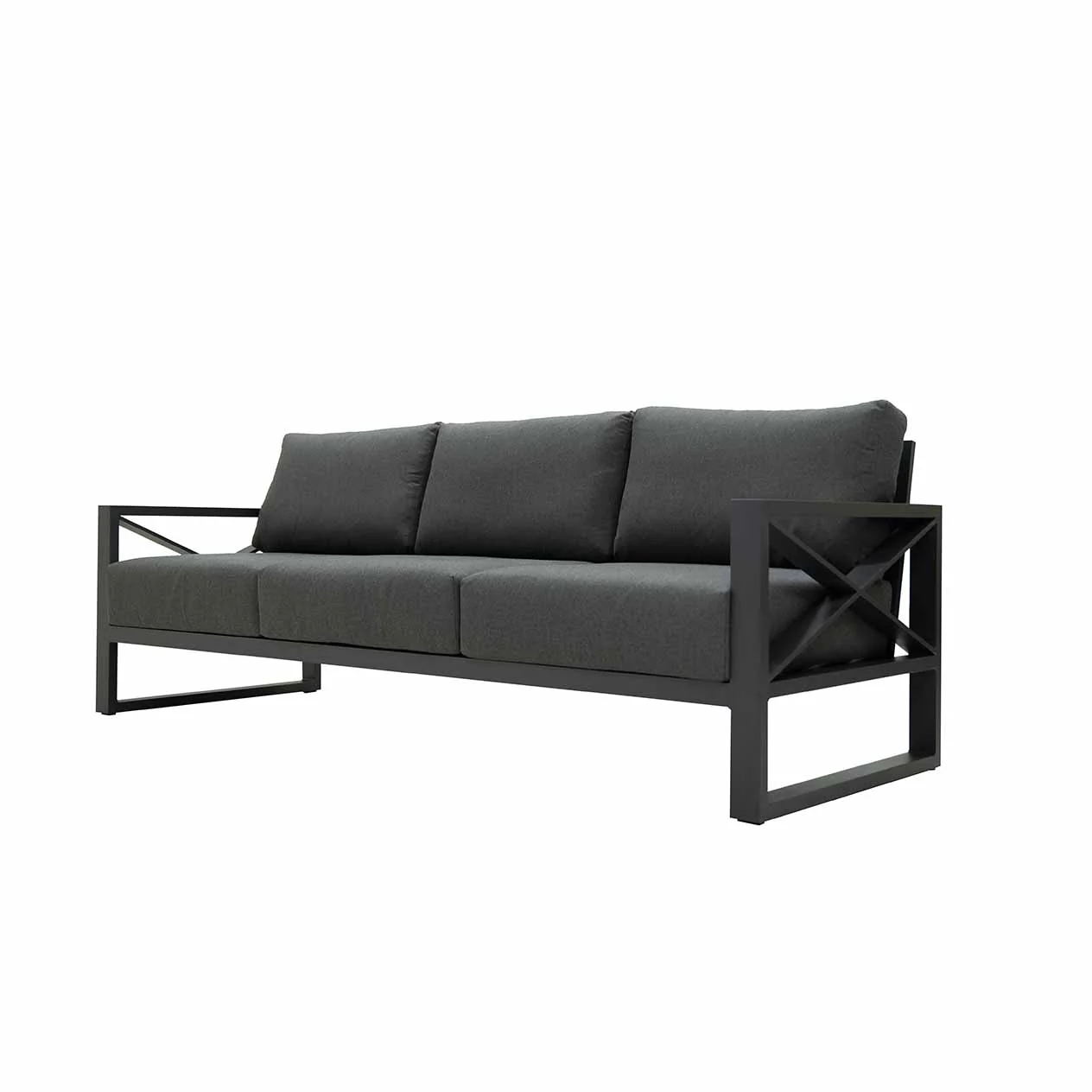 Linear 5 Seater Outdoor Aluminium Lounge - Image 7