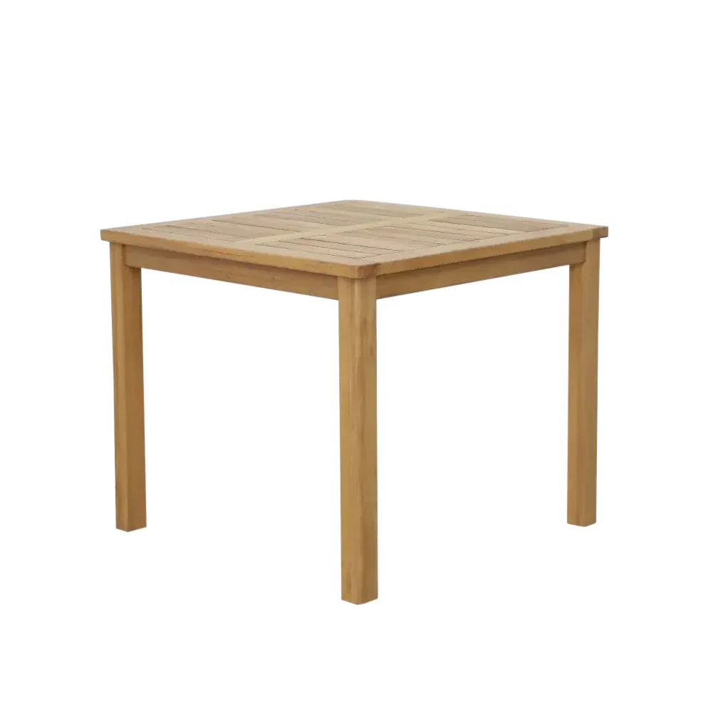 Montville Timber Outdoor Table 90 cm