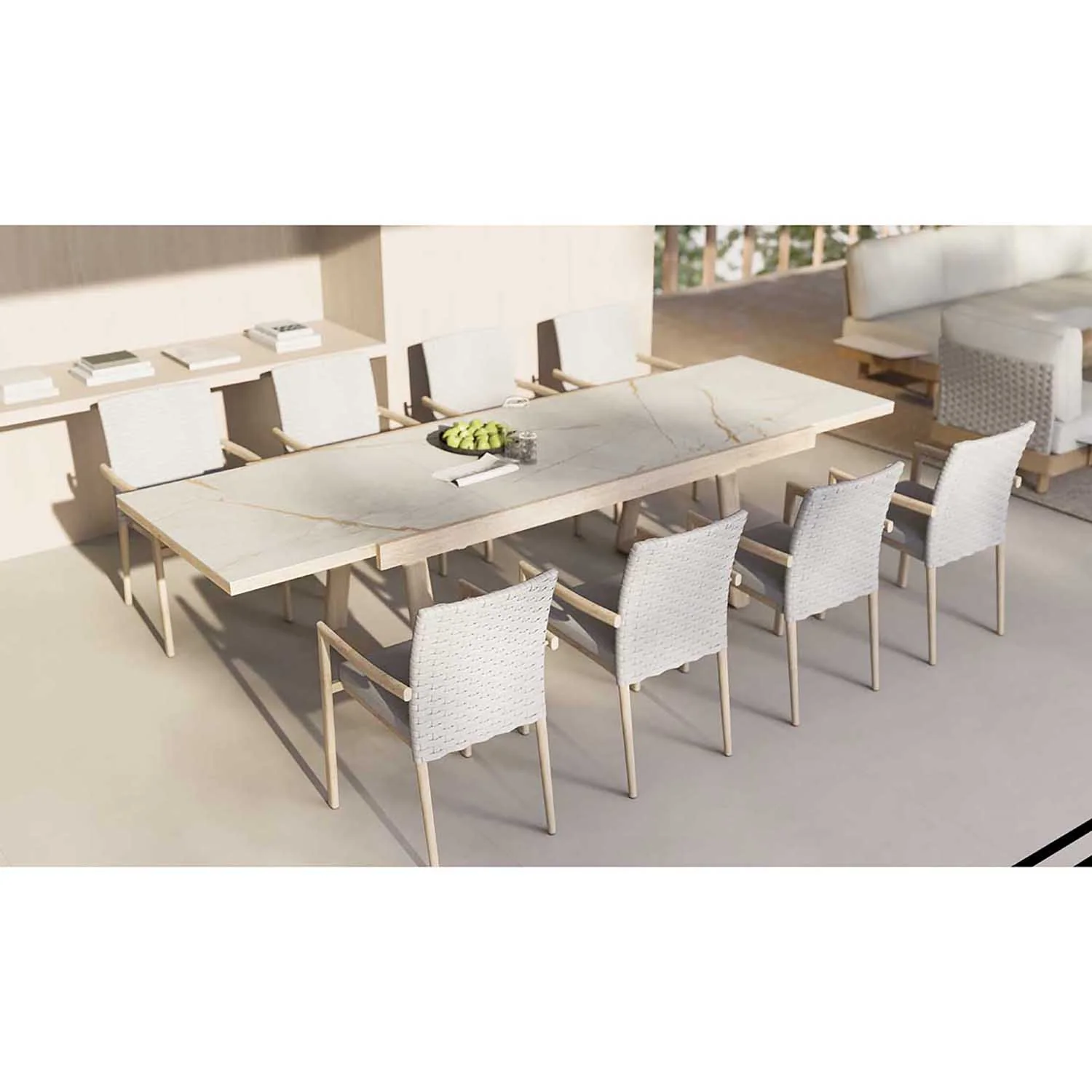Regina Outdoor Rope Dining Chair - Image 3