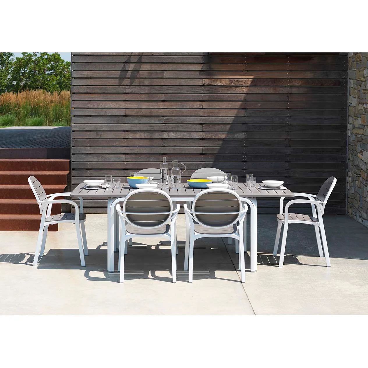 Nardi Alloro Outdoor Resin Extension Dining Table 140/210 cm - Image 3