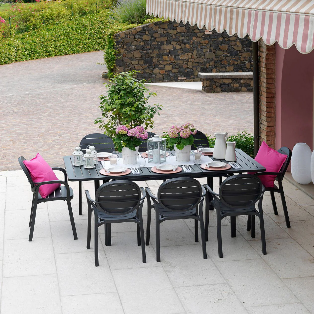 Nardi Alloro Resin Extension Dining Table 210/280 cm - Image 3