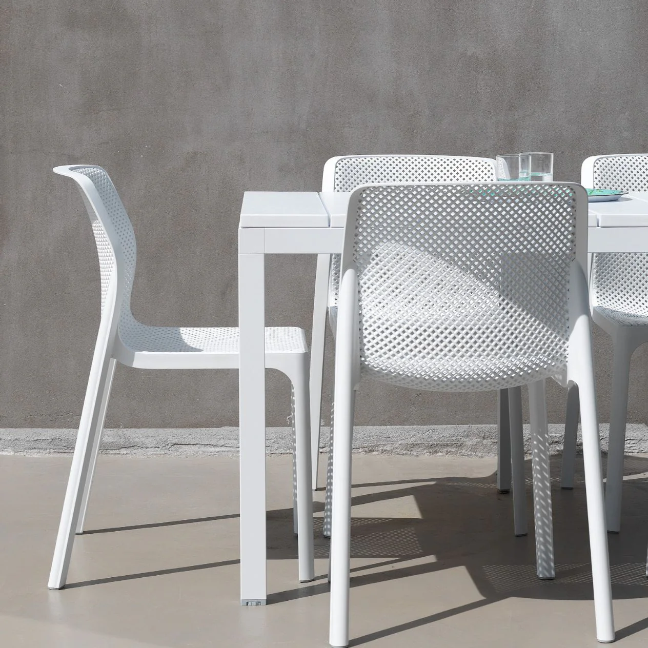 Nardi Bit Outdoor Resin Dining Chair - Image 4