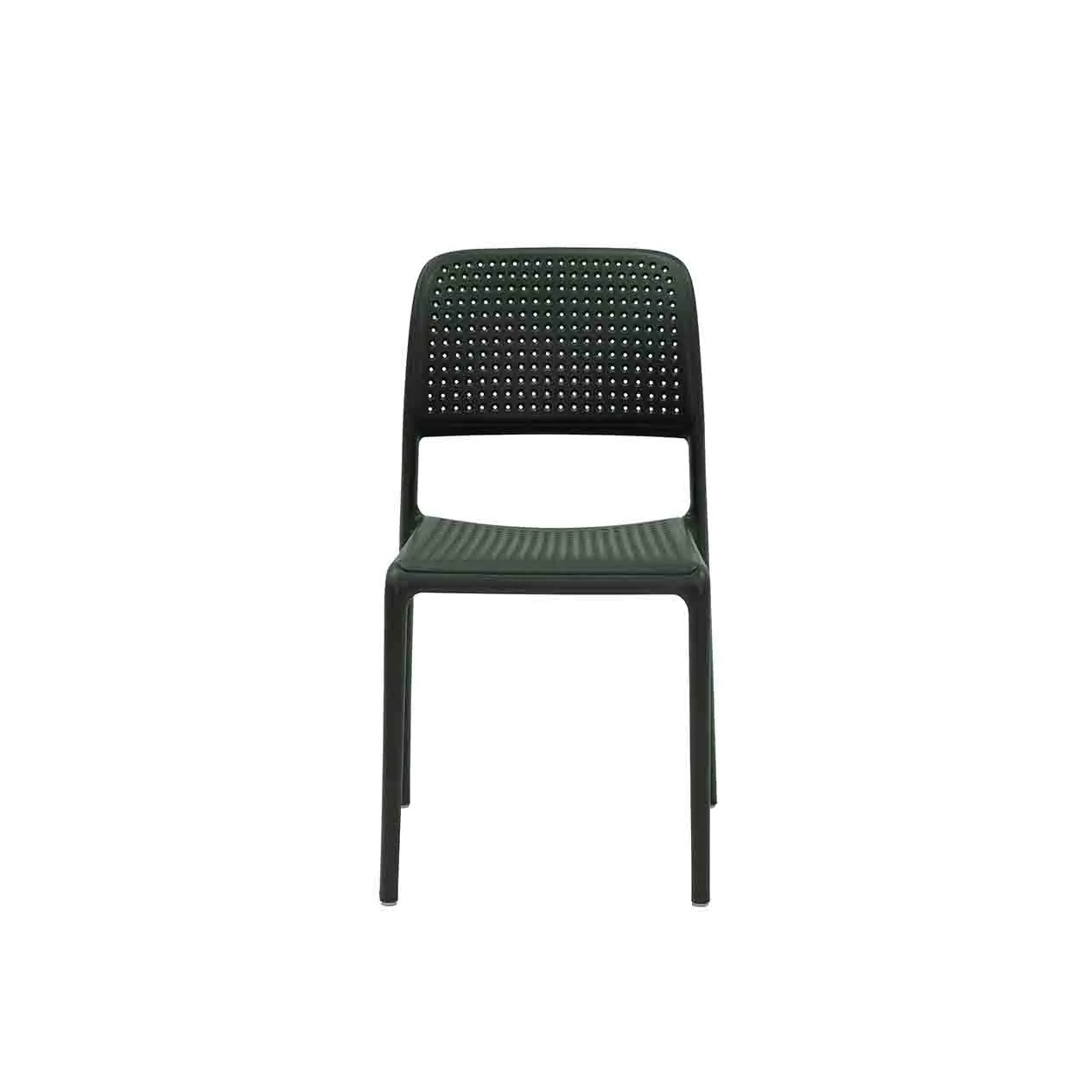 Nardi Bora Outdoor Resin Armless Dining Chair - Image 10