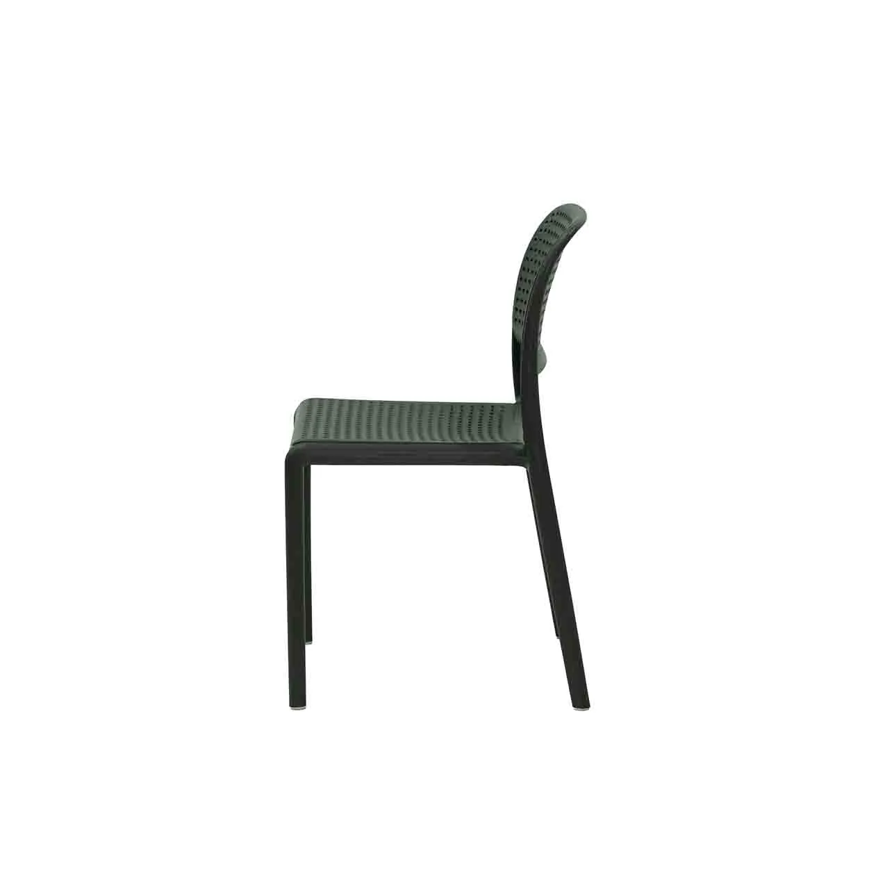 Nardi Bora Outdoor Resin Armless Dining Chair - Image 12