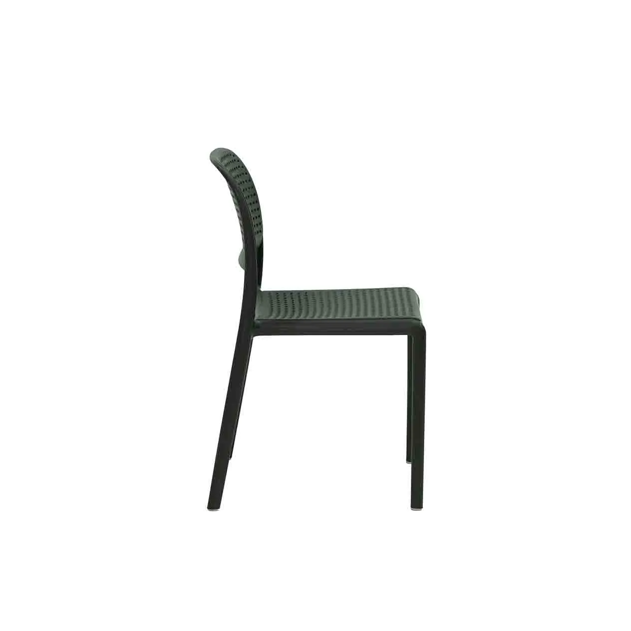 Nardi Bora Outdoor Resin Armless Dining Chair - Image 13
