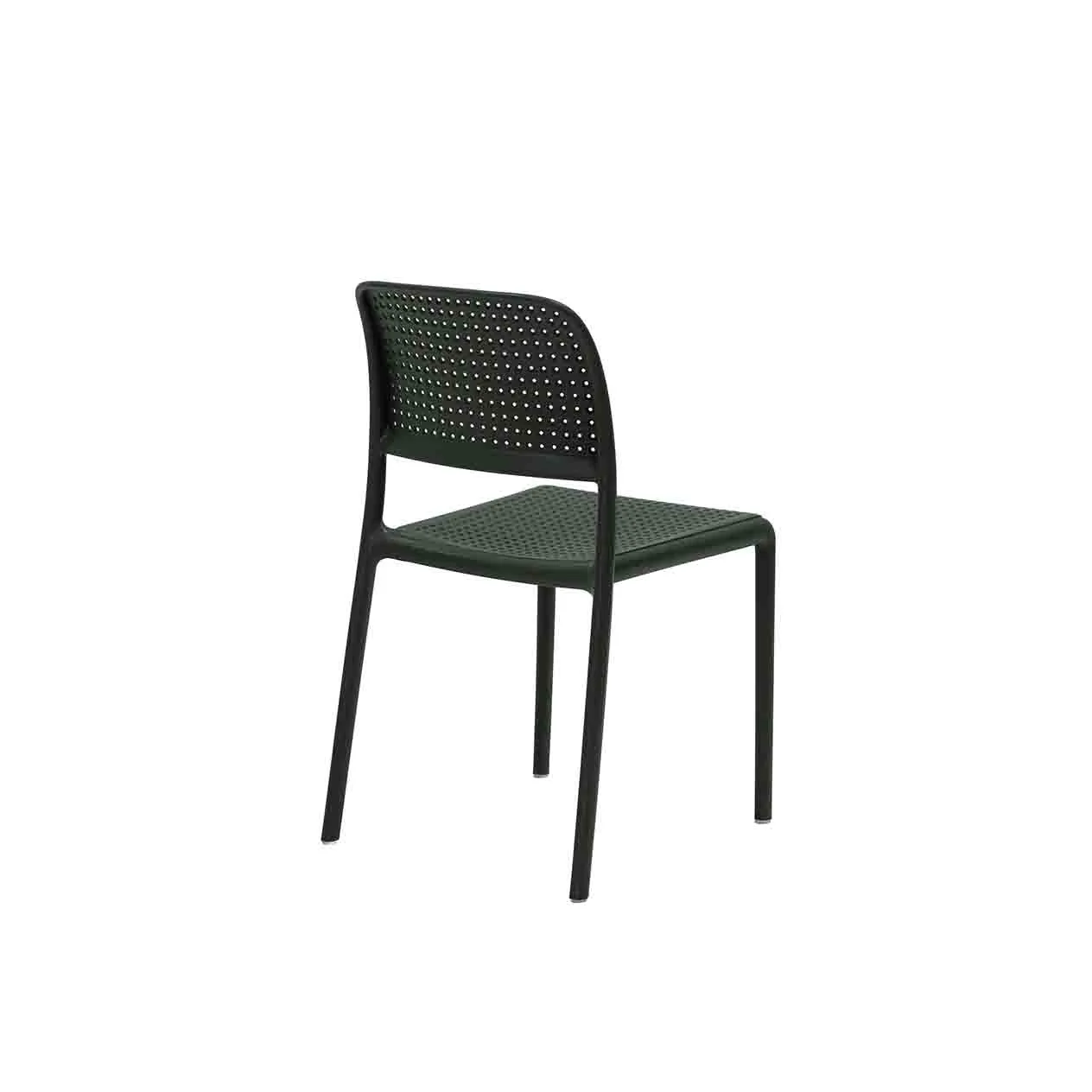 Nardi Bora Outdoor Resin Armless Dining Chair - Image 15