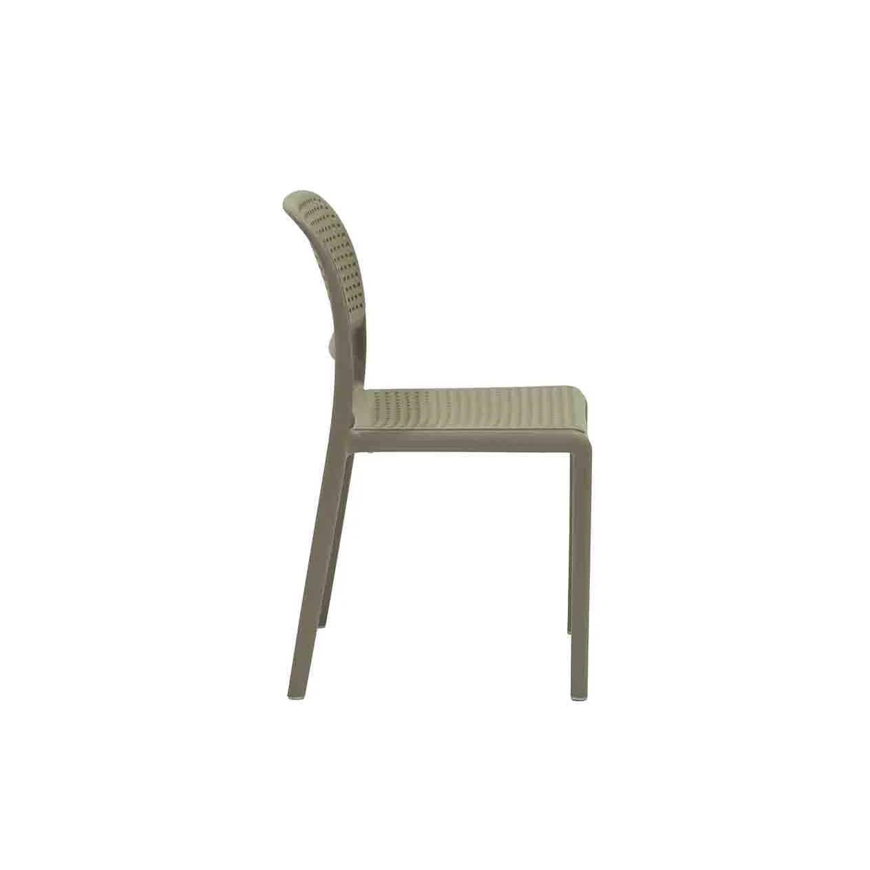 Nardi Bora Outdoor Resin Armless Dining Chair - Image 20