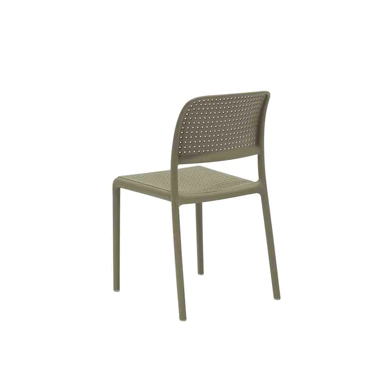 Nardi Bora Outdoor Resin Armless Dining Chair - Image 21