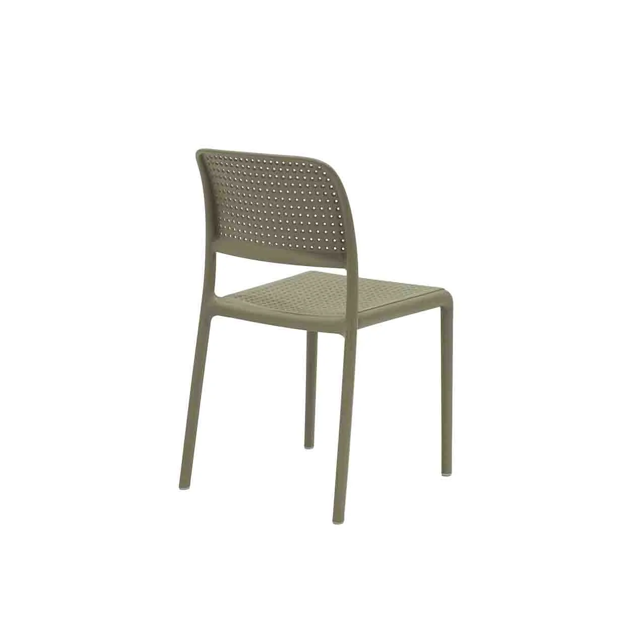 Nardi Bora Outdoor Resin Armless Dining Chair - Image 22