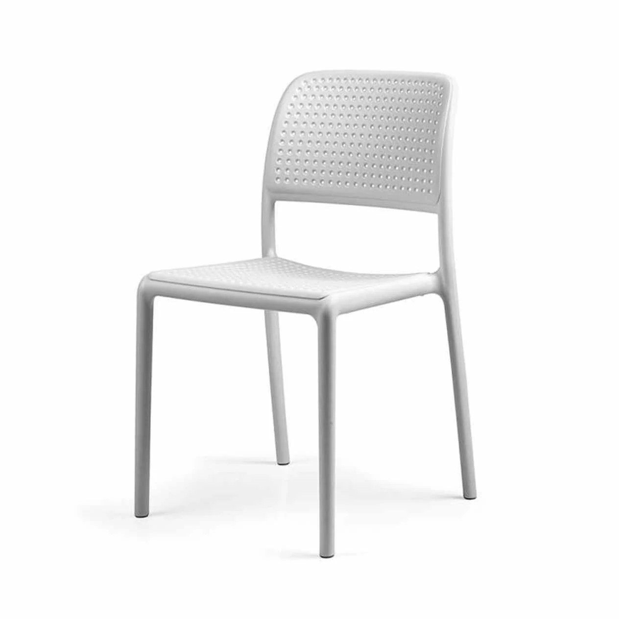 Nardi Bora Outdoor Resin Armless Dining Chair - Image 8