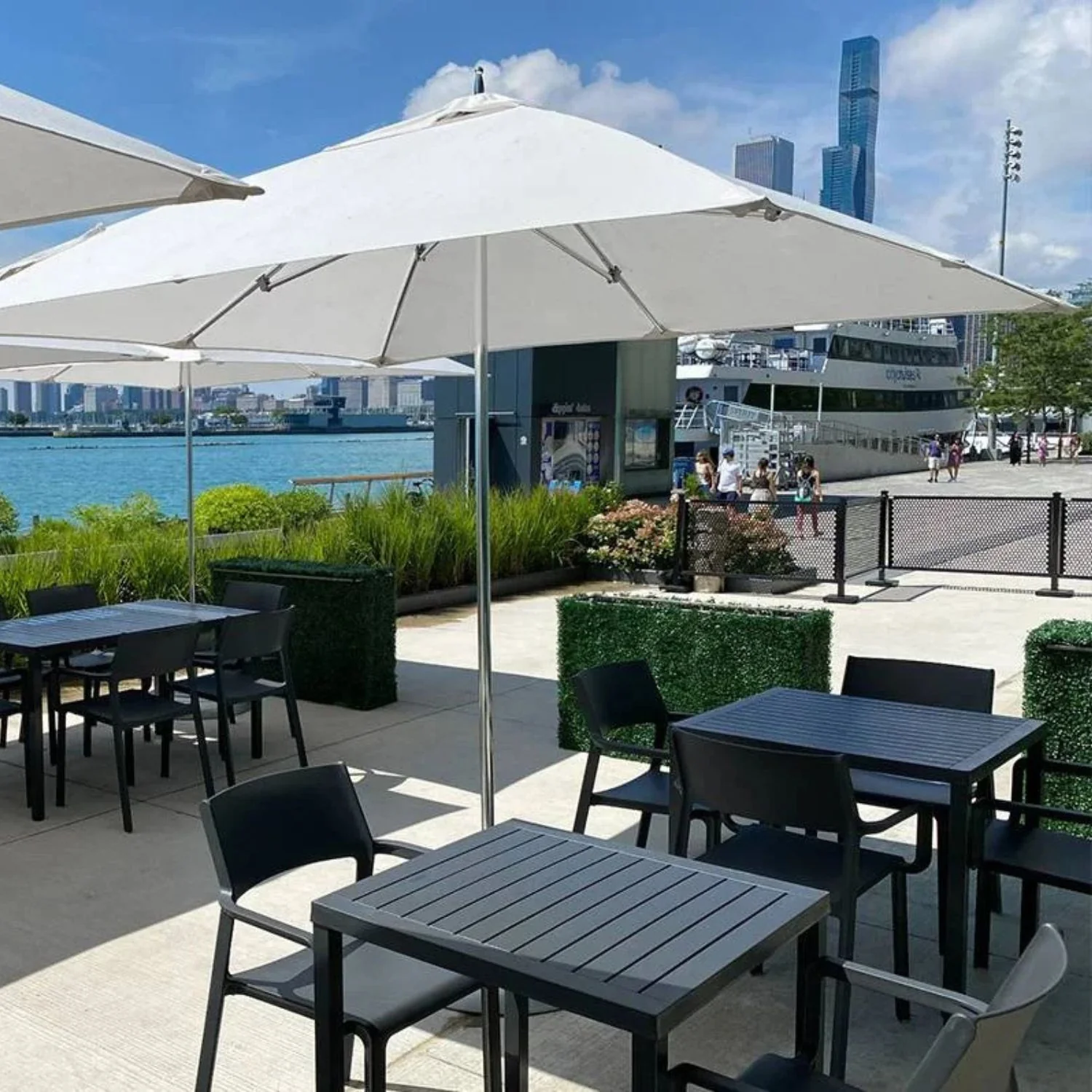 Nardi Cube Outdoor Resin Square Dining Table 80 cm - Image 3