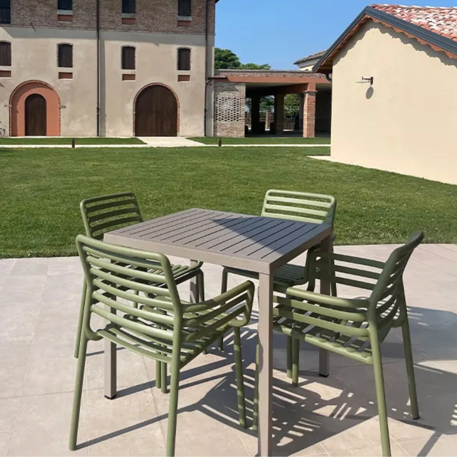 Nardi Cube Outdoor Resin Square Dining Table 80 cm - Image 5