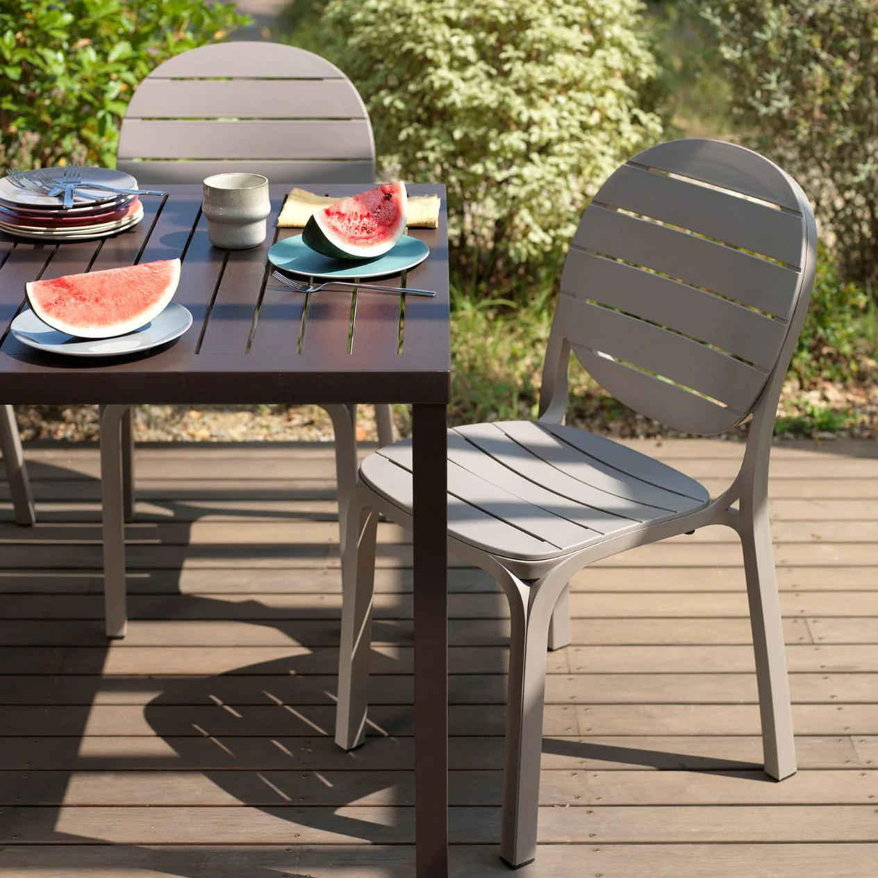 Nardi Cube Outdoor Resin Square Dining Table 80 cm - Image 6