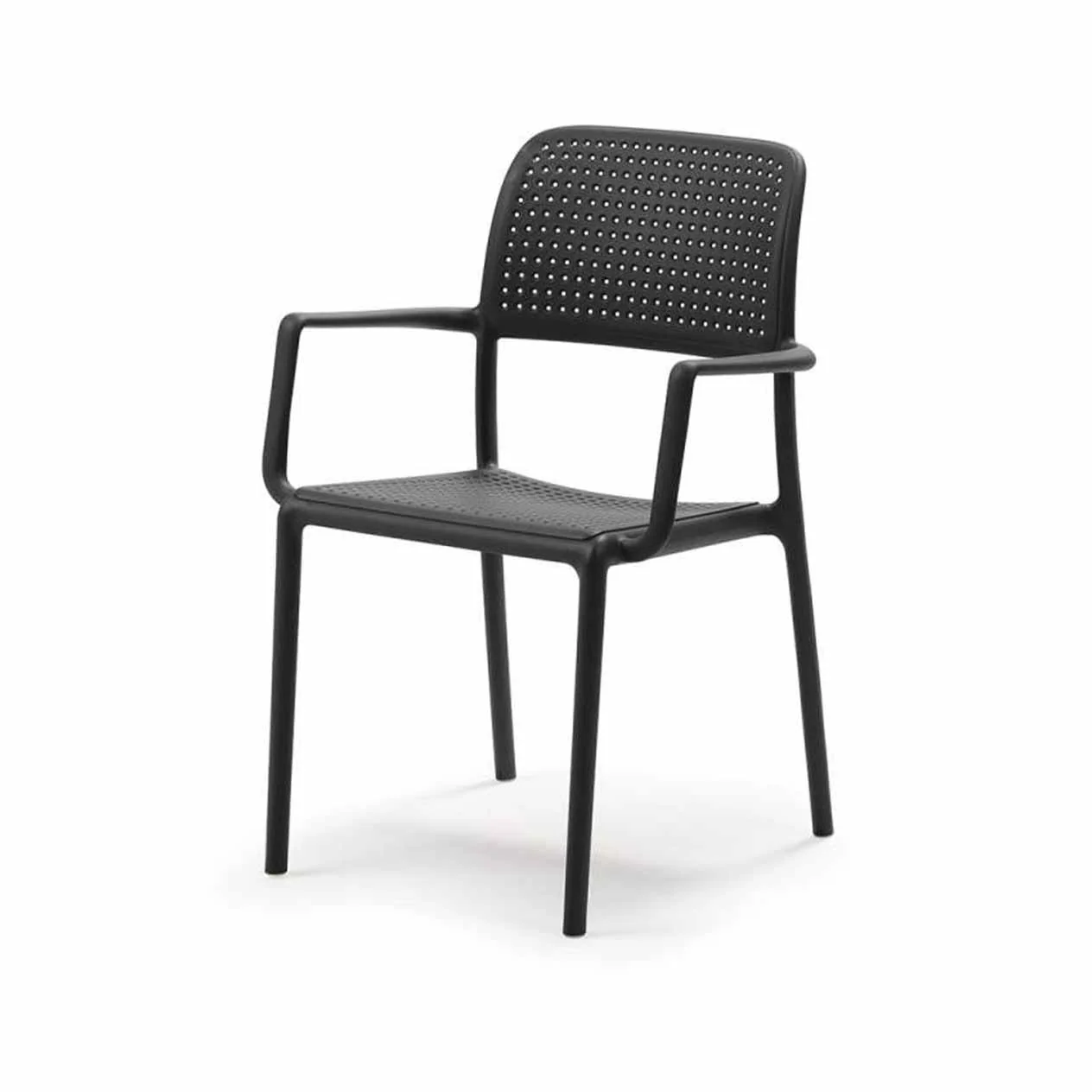 Nardi Cube 80 cm Table Bora Armchair Outdoor Dining Setting - Image 4