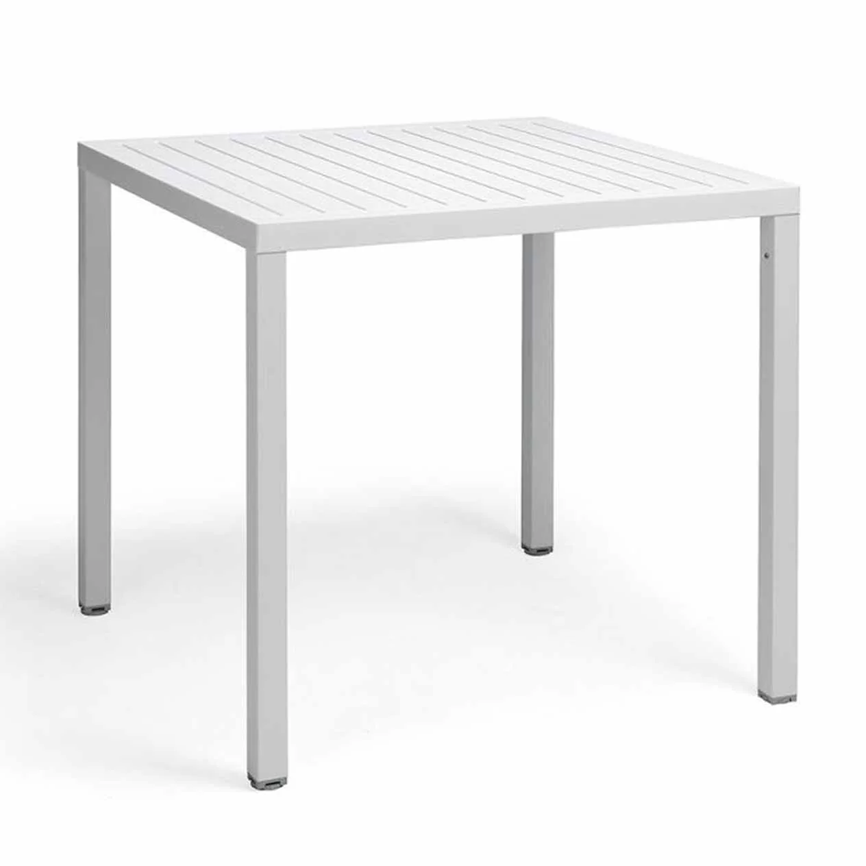 Nardi Cube 80 cm Table Doga Armless Outdoor Dining Setting - Image 16