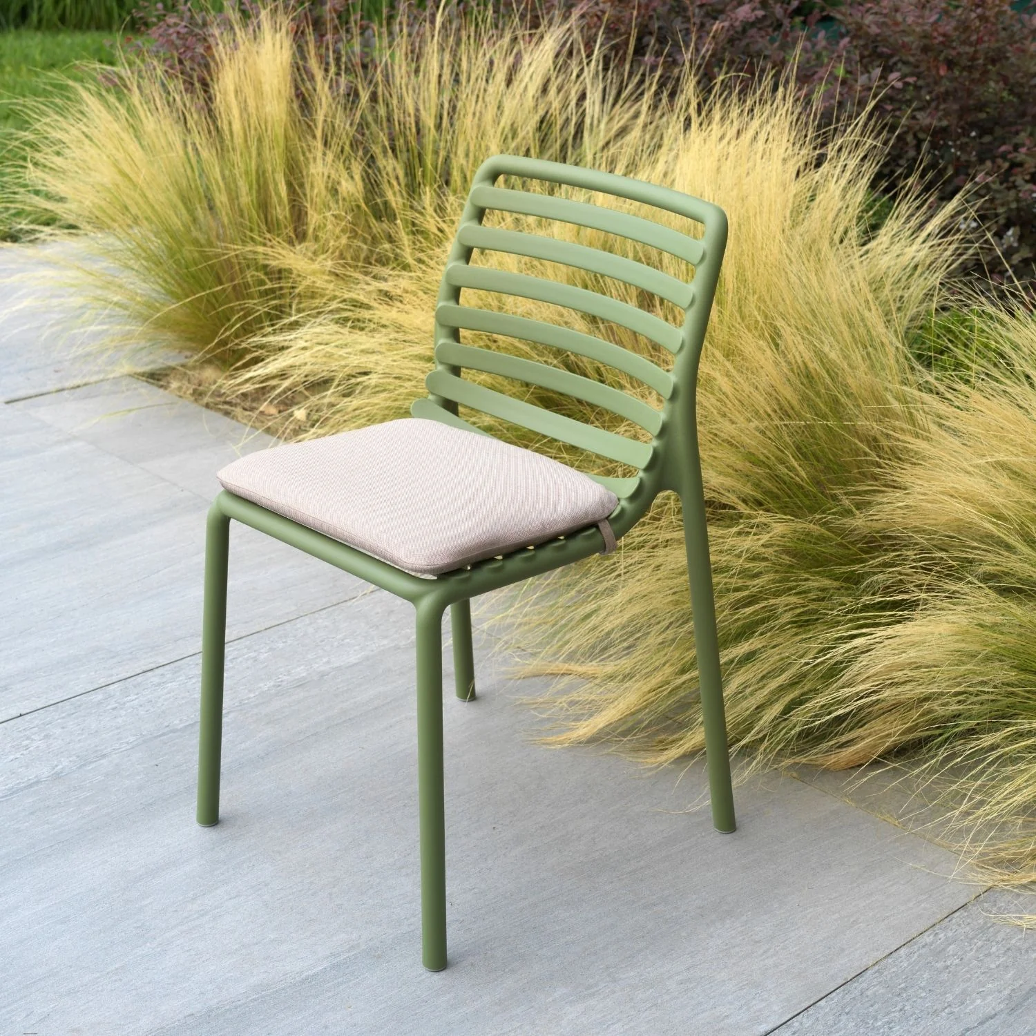 Nardi Doga Outdoor Resin Armless Dining Chair - Image 4