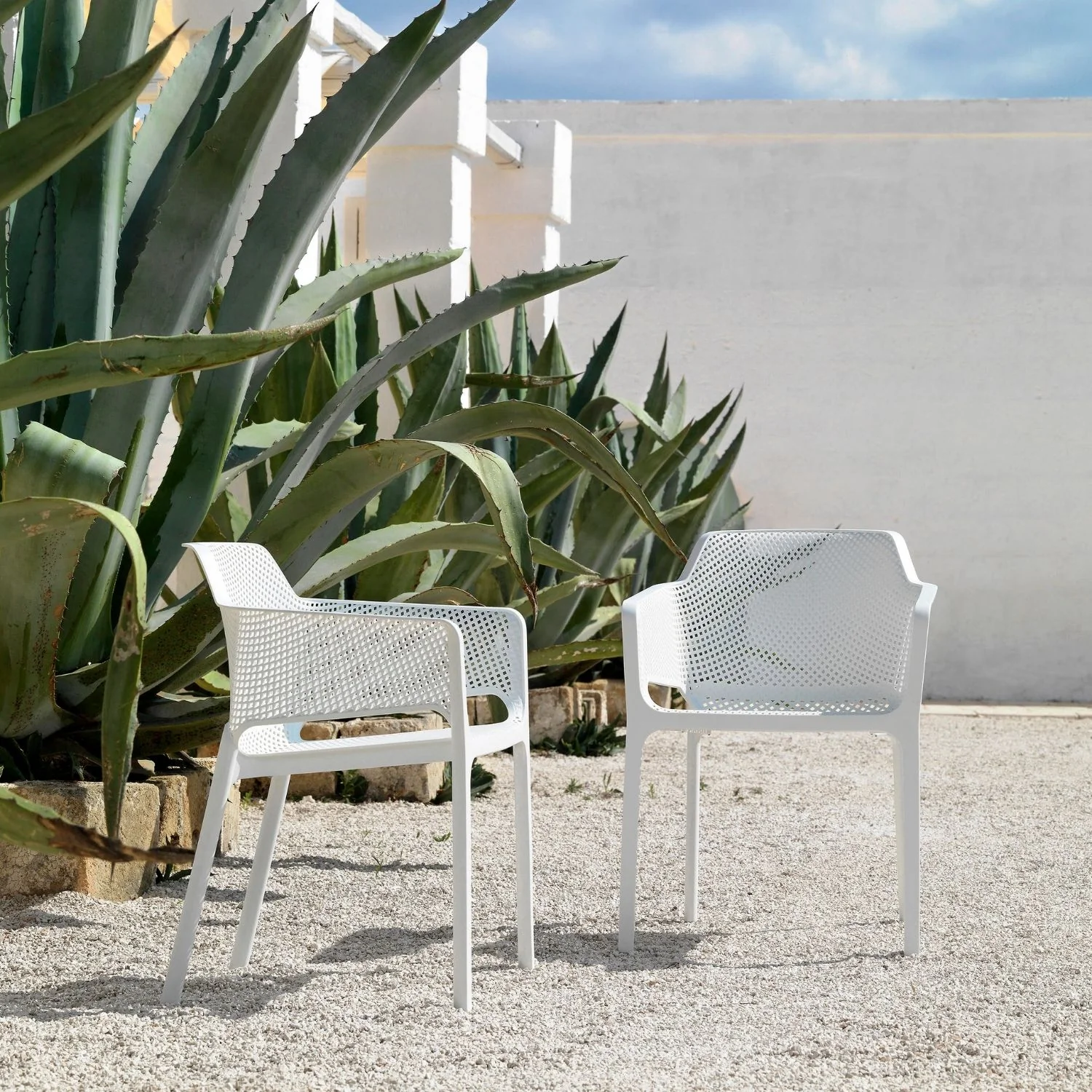 Nardi Net Outdoor Resin Dining Chair - Image 5