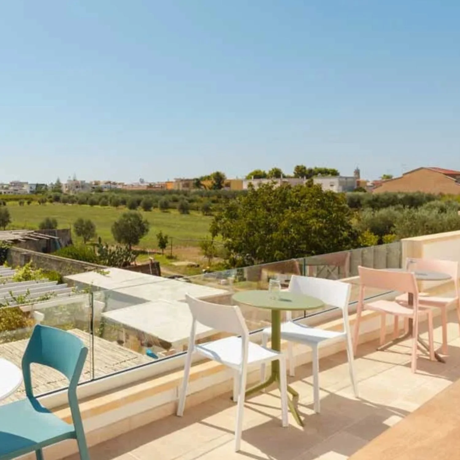 Nardi Trill Outdoor Resin Armless Dining Chair - Image 4