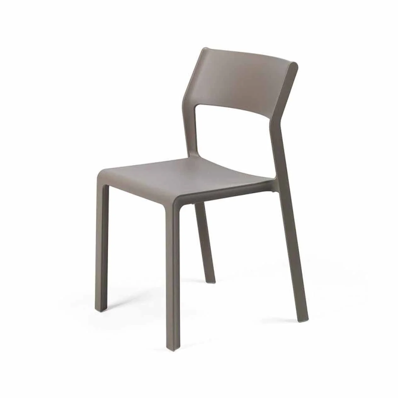Nardi Trill Outdoor Resin Armless Dining Chair - Image 6