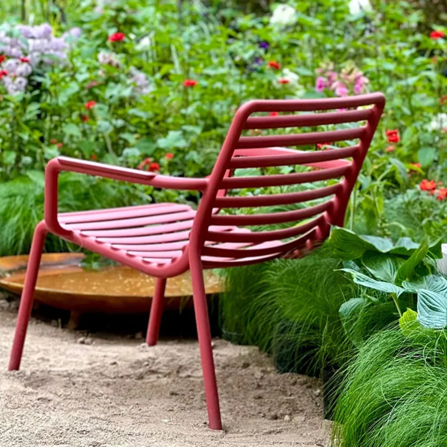 Nardi Doga Outdoor Resin Balcony Relax Chair - Image 6