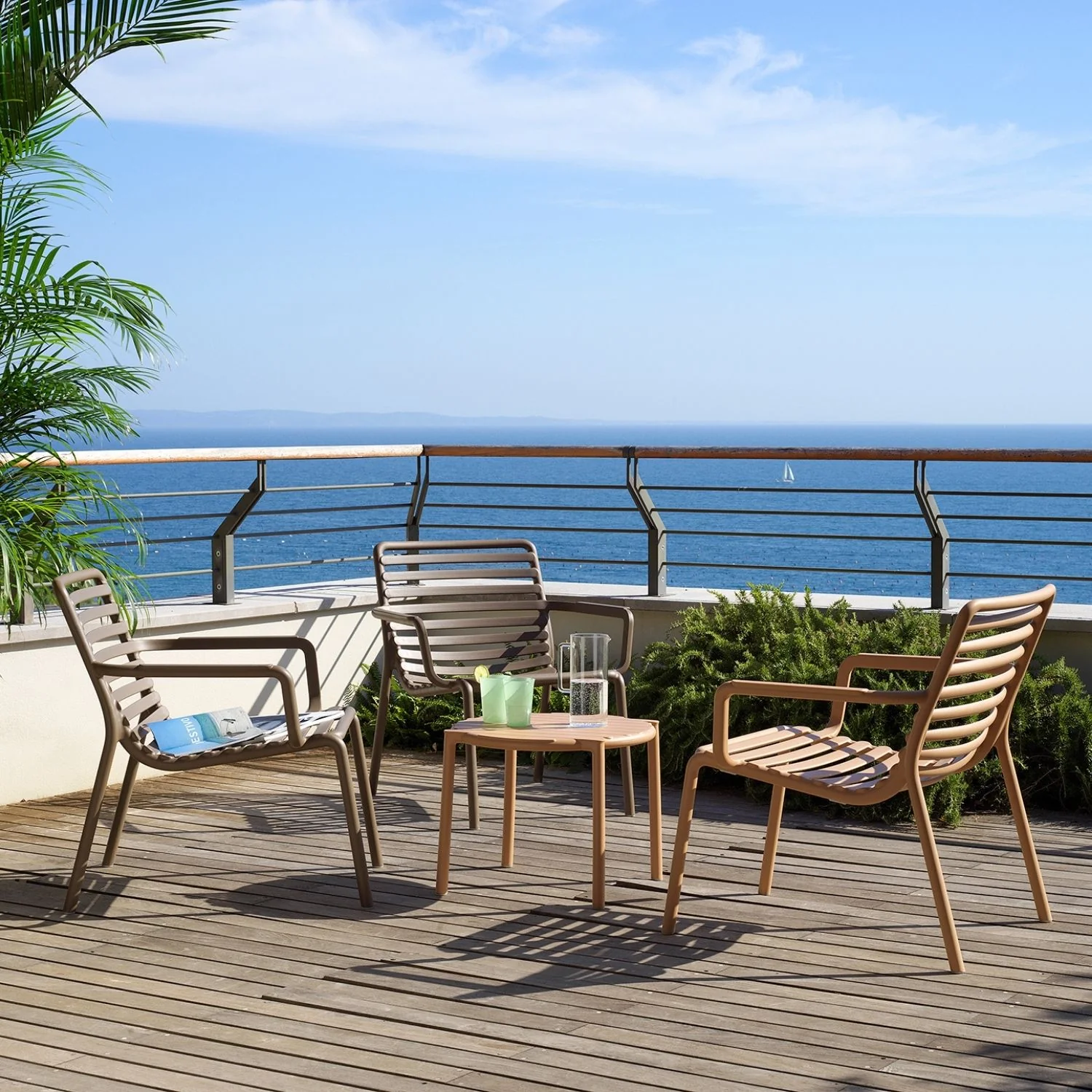 Nardi Doga Outdoor Resin Balcony Relax Chair - Image 15