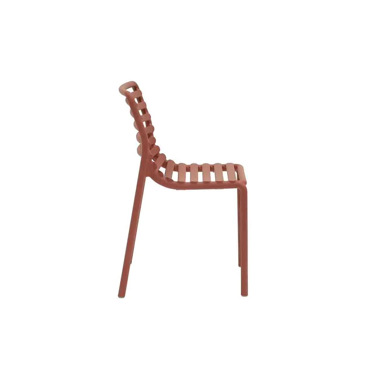Nardi Doga Outdoor Resin Armless Dining Chair - Image 27