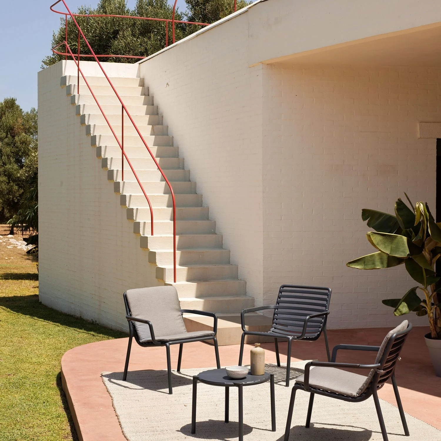 Nardi Doga Outdoor Resin Balcony Relax Chair - Image 11