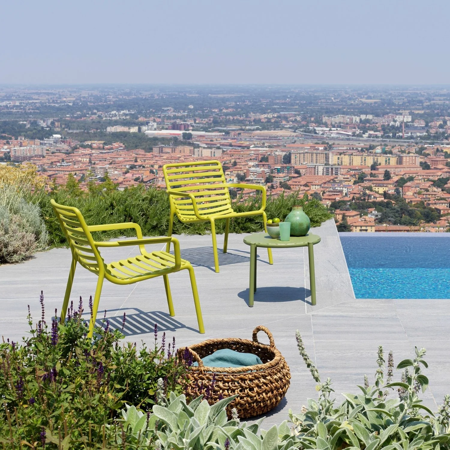 Nardi Doga Outdoor Resin Balcony Relax Chair - Image 17