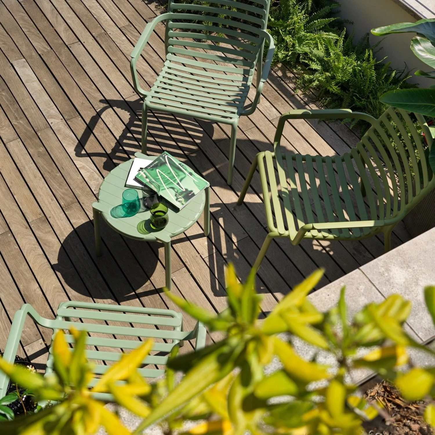 Nardi Doga Outdoor Resin Balcony Relax Chair - Image 4