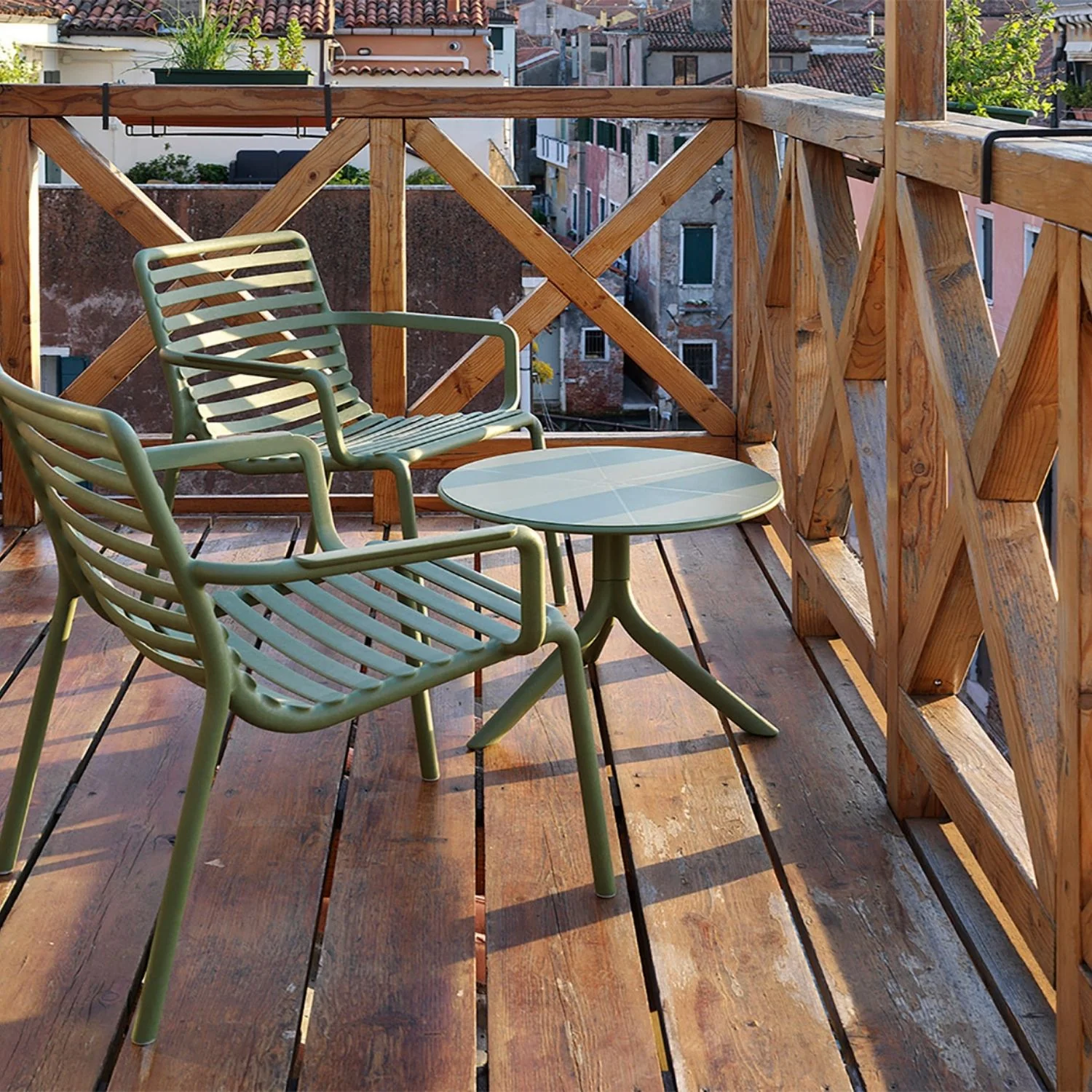 Nardi Doga Outdoor Resin Balcony Relax Chair - Image 7