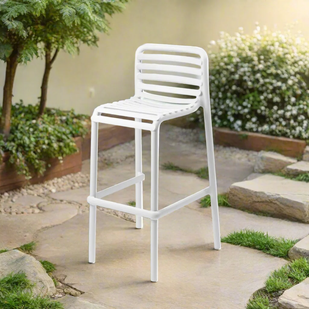 Nardi Doga Outdoor Resin Bar Stool - Image 10