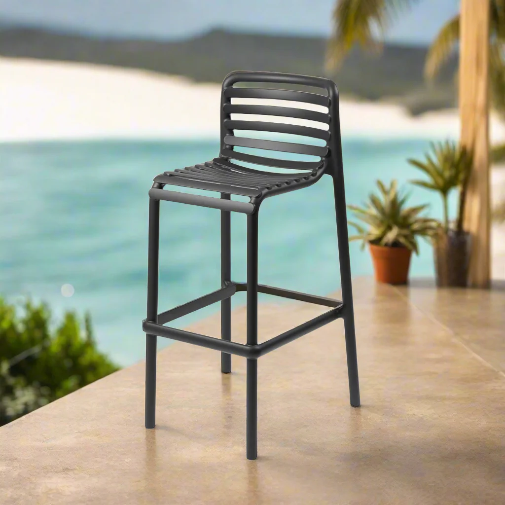 Nardi Doga Outdoor Resin Bar Stool - Image 8