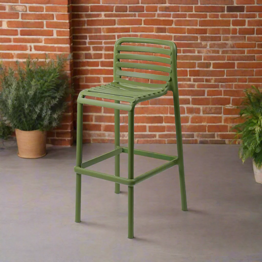 Nardi Doga Outdoor Resin Bar Stool - Image 9
