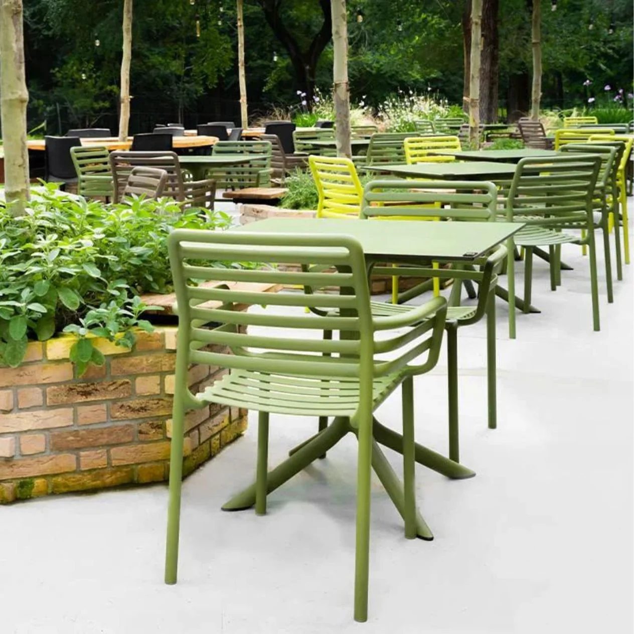 Nardi Doga Outdoor Resin Dining Armchair - Image 12