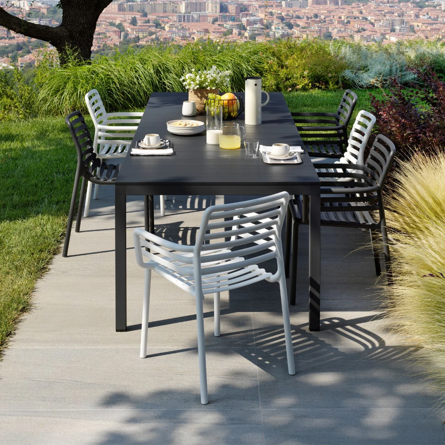 Nardi Doga Outdoor Resin Dining Armchair - Image 6