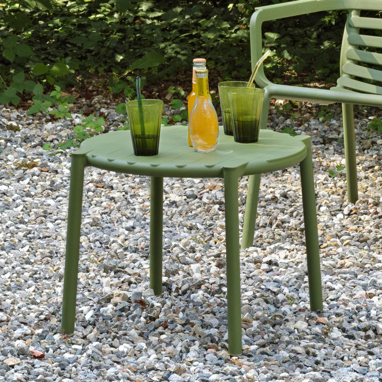 Nardi Doga Outdoor Resin Round Coffee Table 50 cm - Image 3