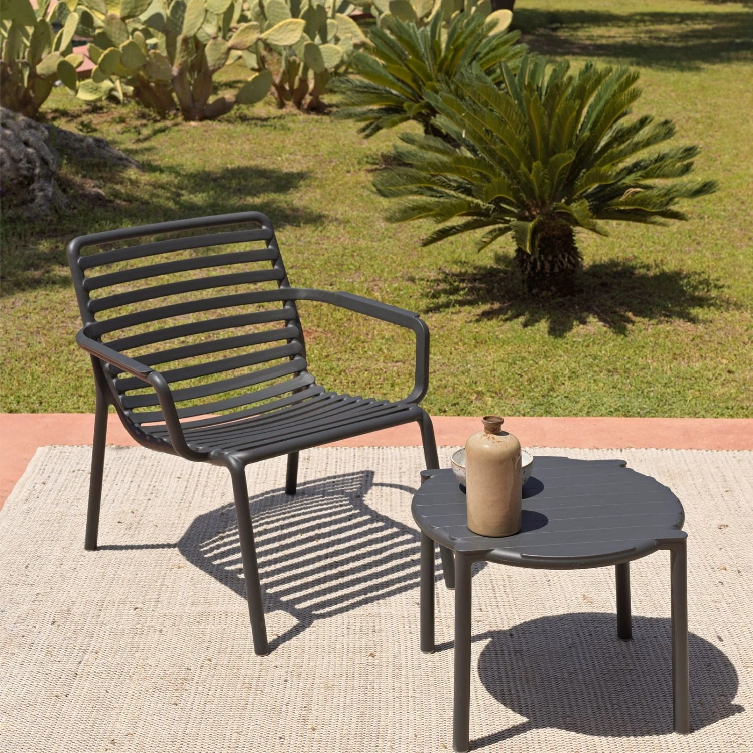 Nardi Doga Outdoor Resin Round Coffee Table 50 cm - Image 4