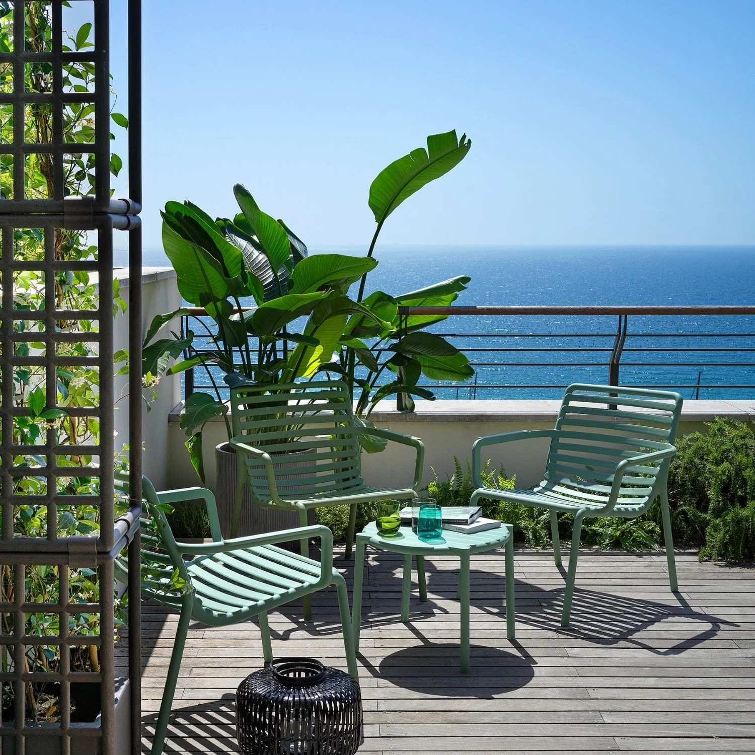 Nardi Doga Outdoor Resin Round Coffee Table 50 cm - Image 5