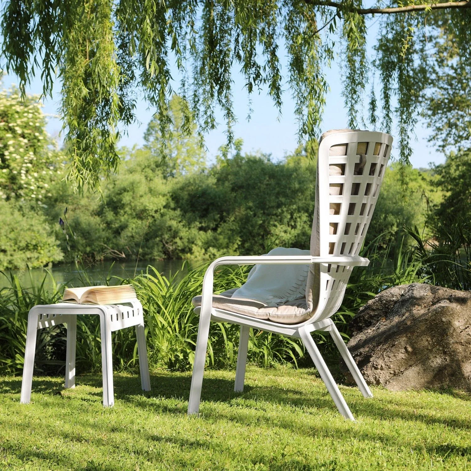 Nardi Folio Outdoor Resin Balcony Leisure Armchair - Image 16