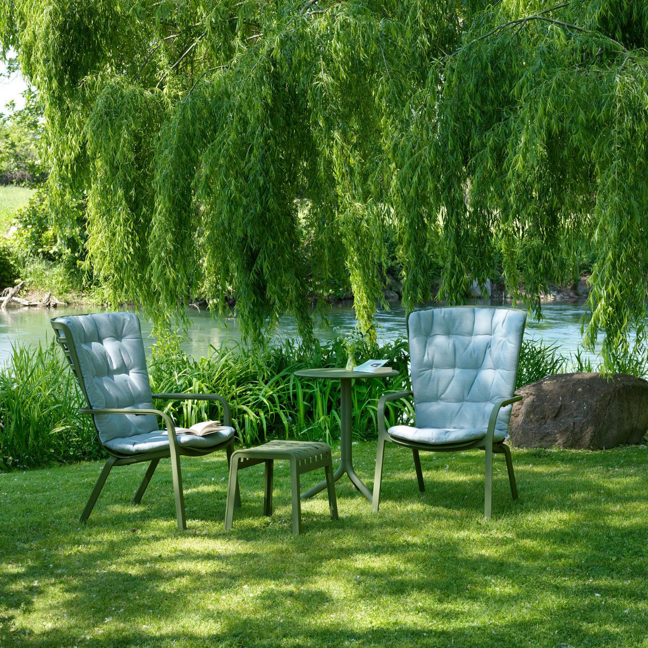 Nardi Folio Outdoor Resin Balcony Leisure Armchair - Image 4