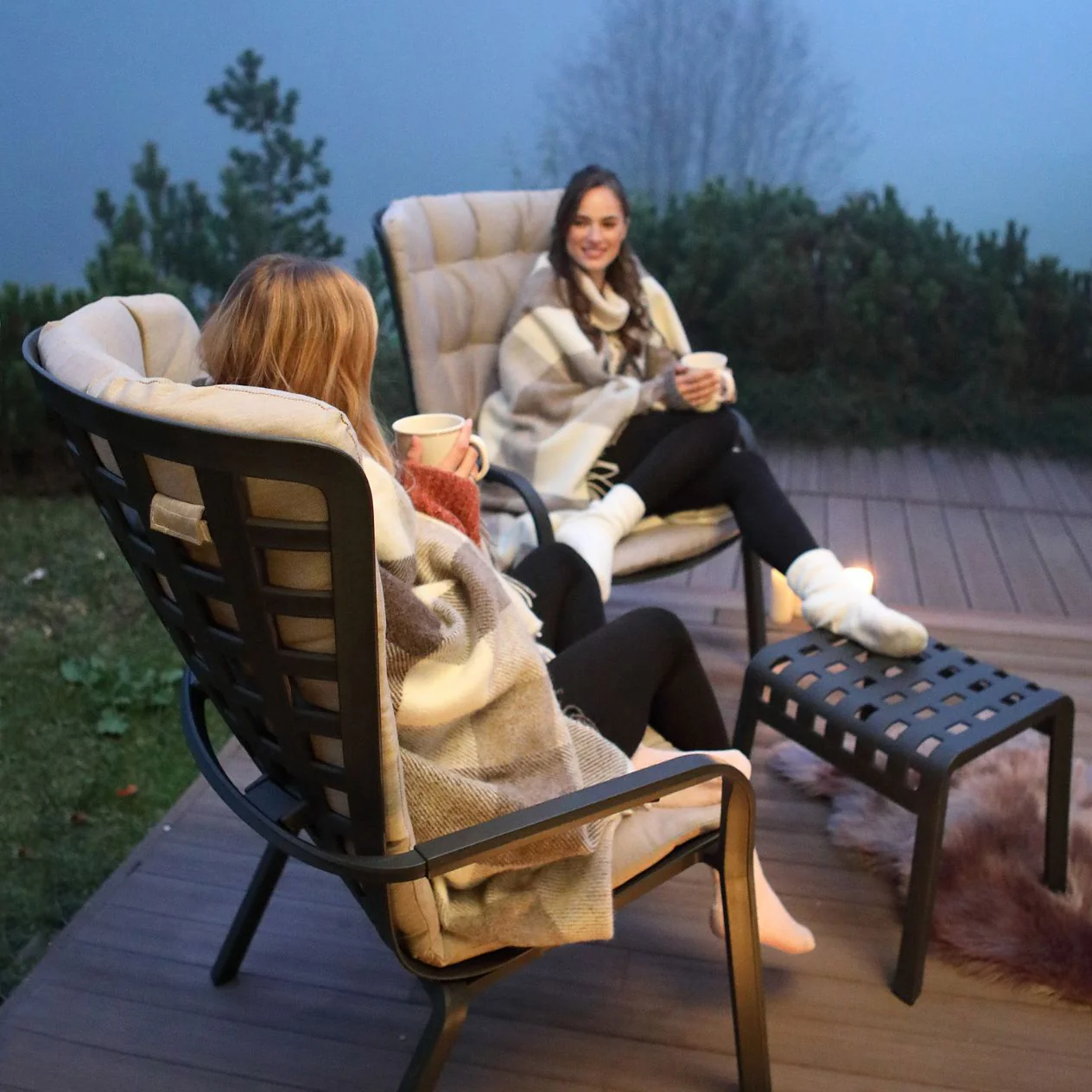 Nardi Folio Outdoor Resin Balcony Leisure Armchair - Image 7