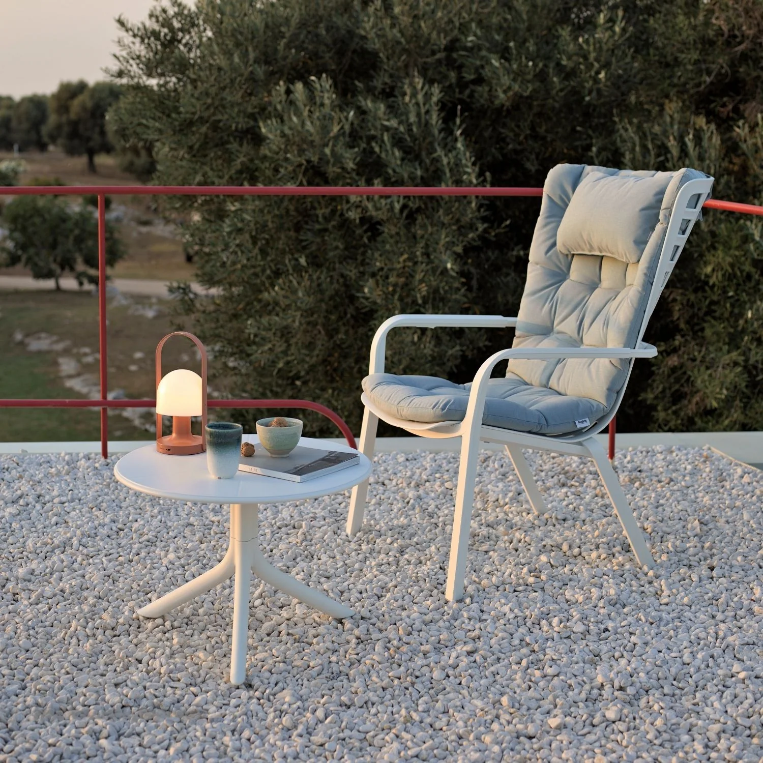 Nardi Folio Outdoor Resin Balcony Leisure Armchair - Image 8