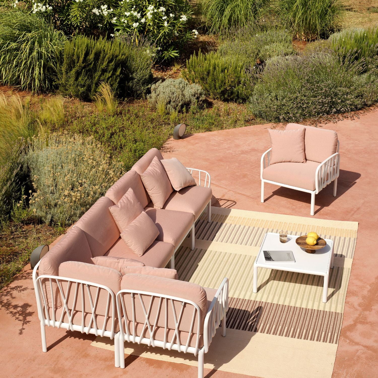 Nardi Komodo 5 Seater Outdoor Resin Modular Lounge - Image 3