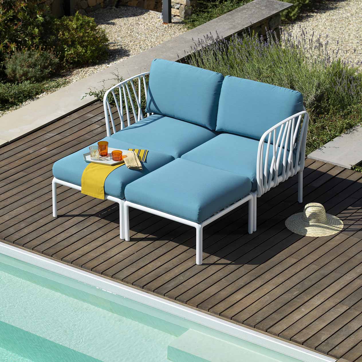 Nardi Komodo 5 Seater Outdoor Resin Modular Lounge - Image 10