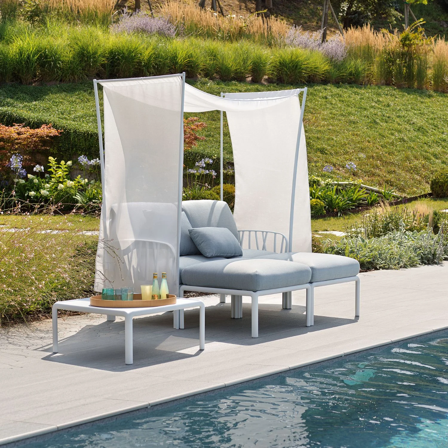 Nardi Komodo Outdoor Fabric Sunshade Only (for 2-Seater Lounge)