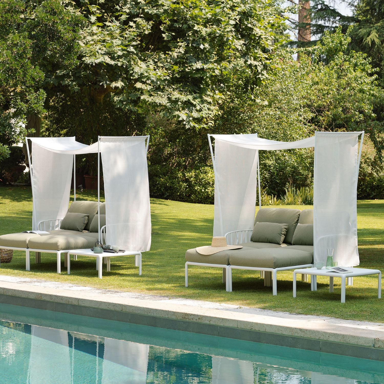 Nardi Komodo Outdoor Fabric Sunshade Only (for 2-Seater Lounge) - Image 7