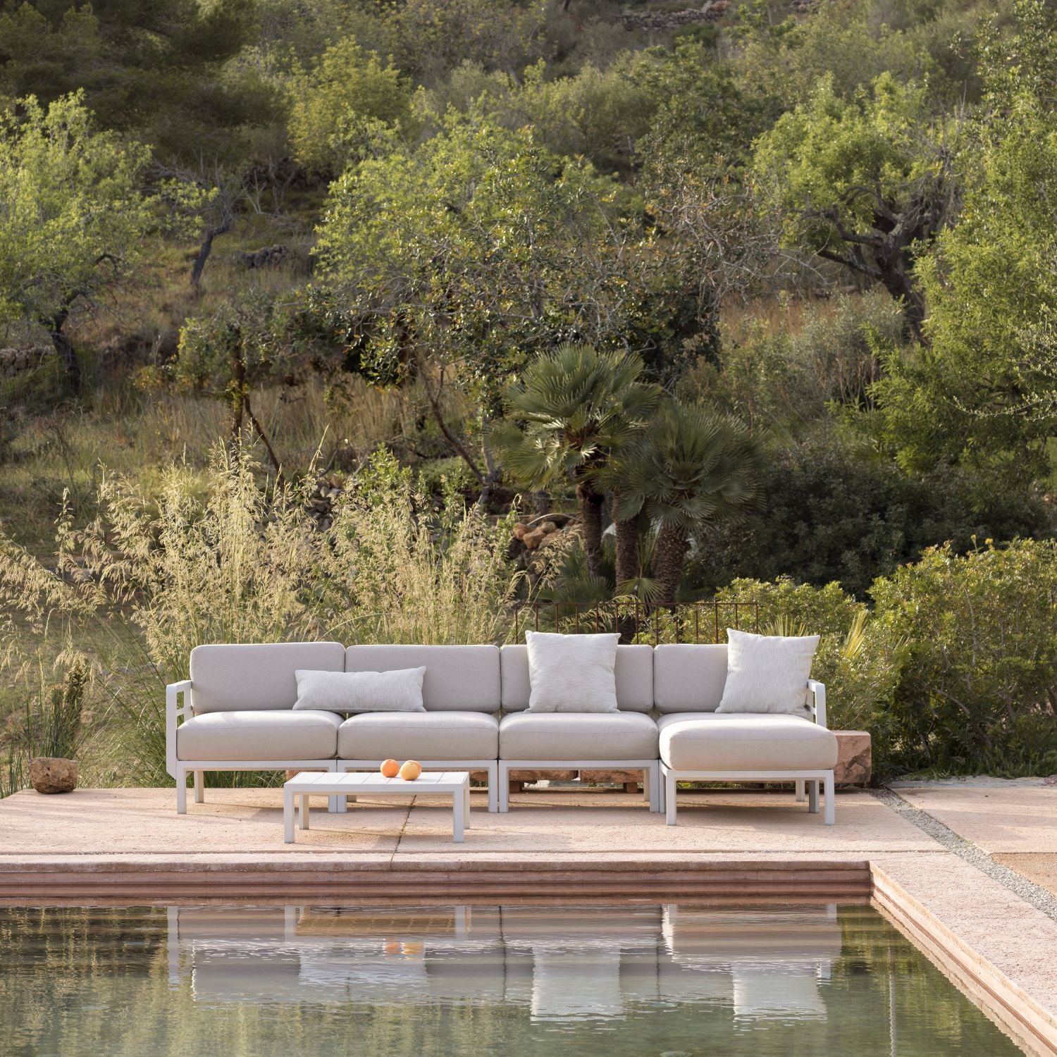Nardi Maximo Outdoor Ottoman - Image 4