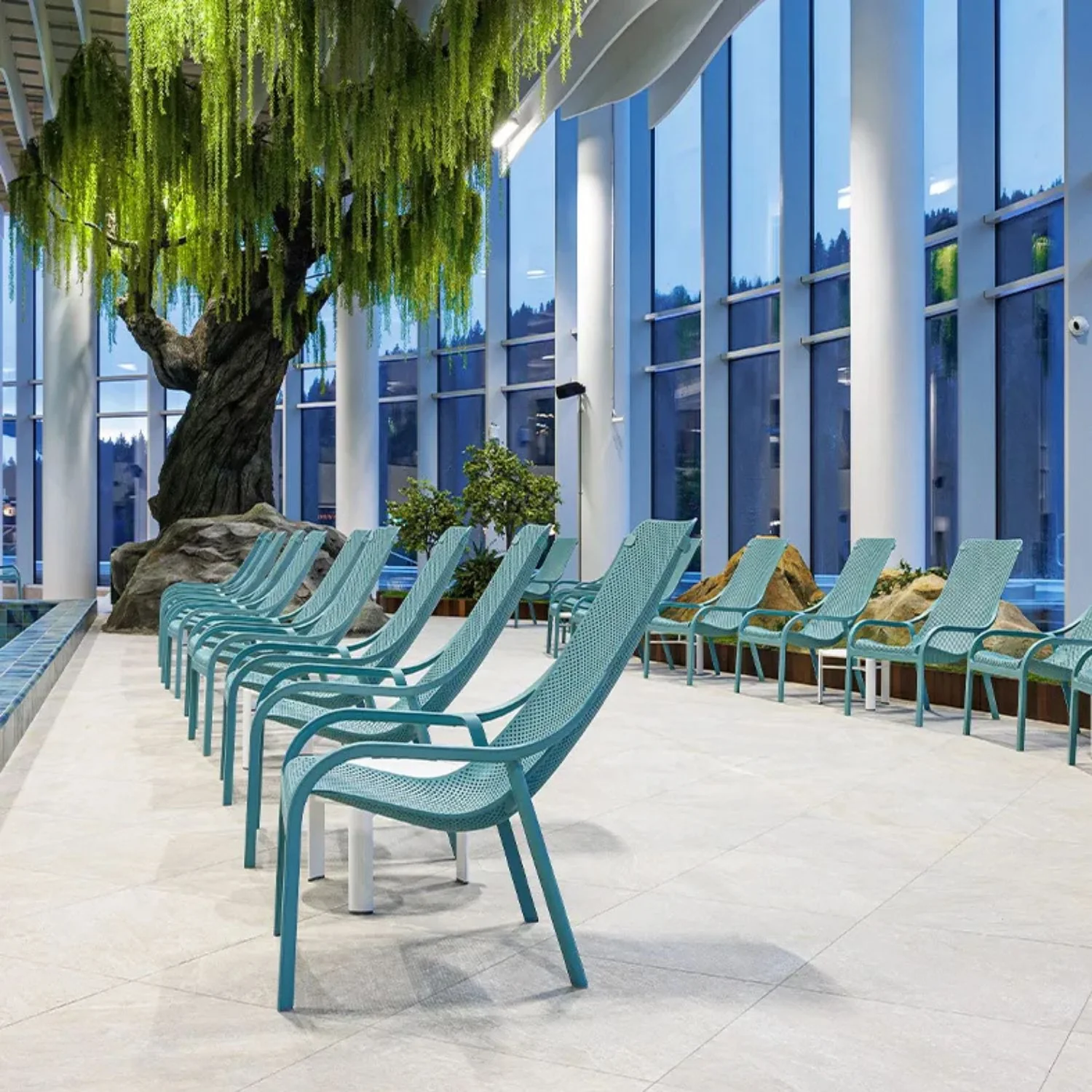 Nardi Net Outdoor Resin Balcony Lounge Chair - Image 16