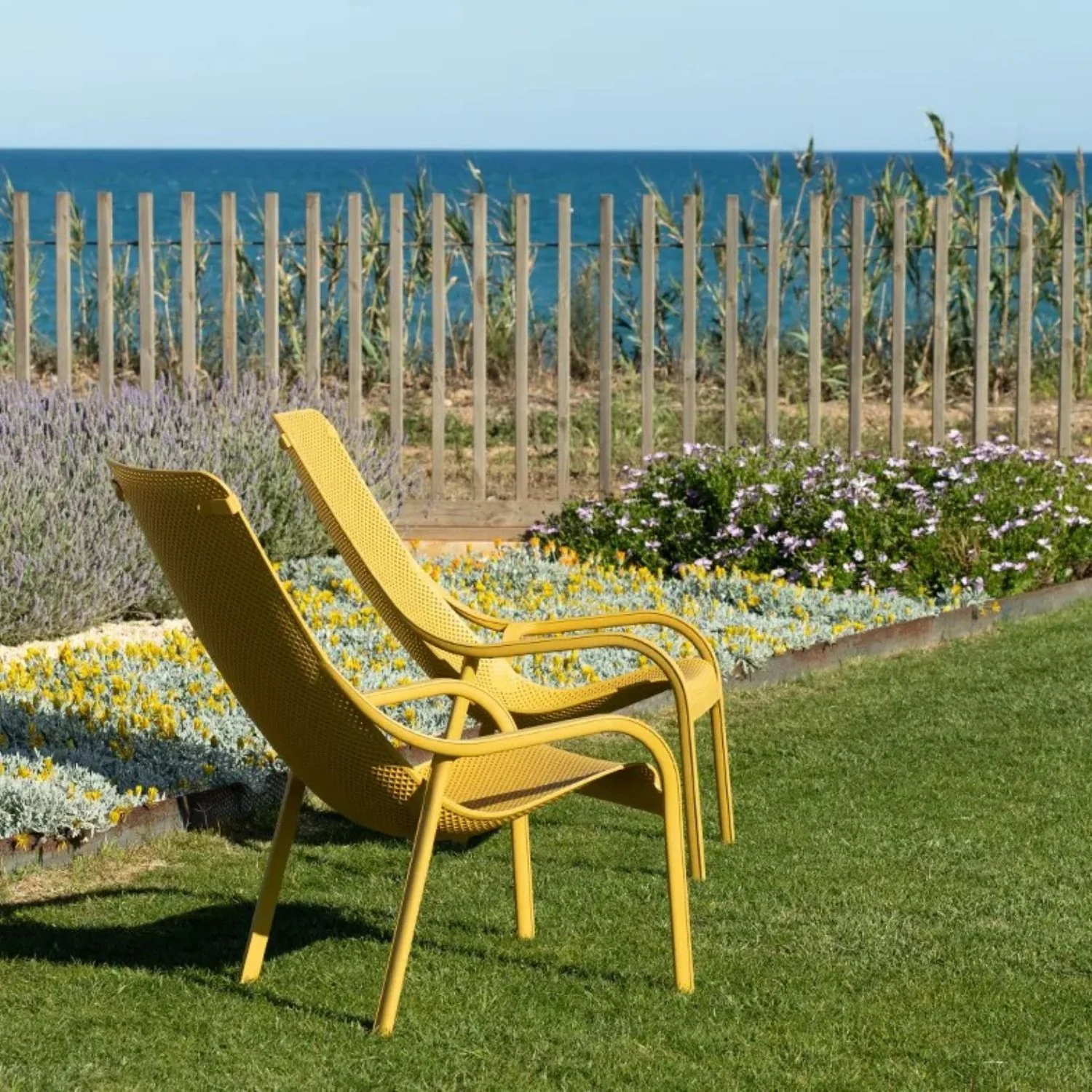 Nardi Net Outdoor Resin Balcony Lounge Chair - Image 5